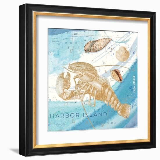 Harbor Island Lobster-Julie Paton-Framed Art Print