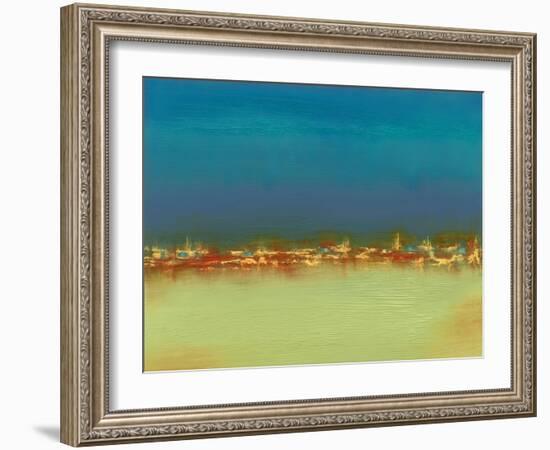 Harbor Light III-Sharon Gordon-Framed Art Print