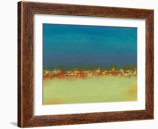 Harbor Light III-Sharon Gordon-Framed Art Print