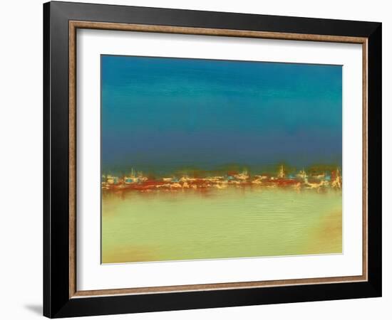 Harbor Light III-Sharon Gordon-Framed Art Print