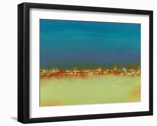Harbor Light III-Sharon Gordon-Framed Art Print