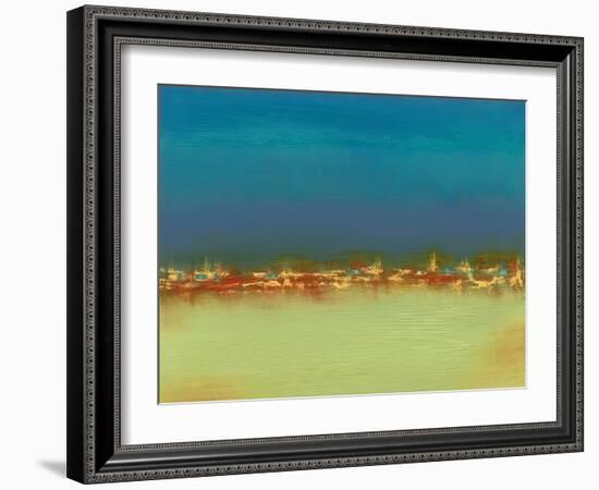 Harbor Light III-Sharon Gordon-Framed Art Print