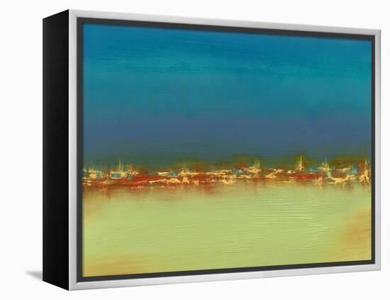 Harbor Light III-Sharon Gordon-Framed Stretched Canvas