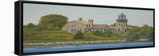 Harbor Light View-Bruce Dumas-Framed Premier Image Canvas