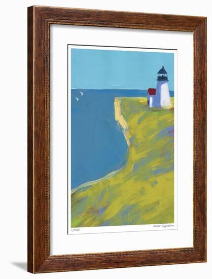 Harbor Lighthouse-Gale McKee-Framed Giclee Print