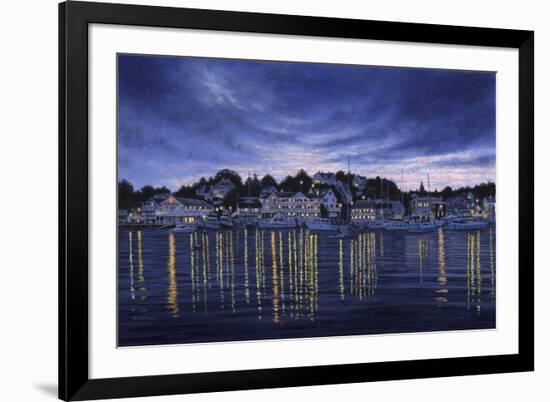 Harbor Lights-John Morrow-Framed Giclee Print