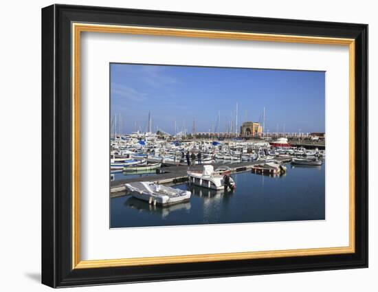 Harbor, Marina, Porto Maurizio, Imperia, Liguria, Italian Riviera, Italy, Europe-Wendy Connett-Framed Photographic Print