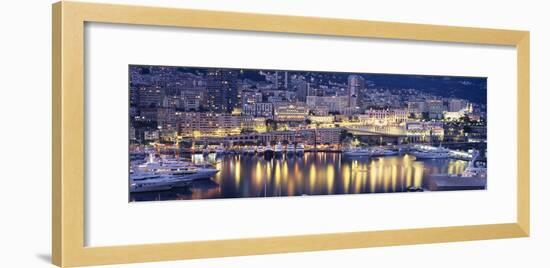 Harbor Monte Carlo Monaco-null-Framed Photographic Print