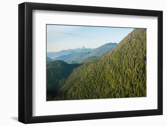 Harbor Mountain, Baranof Island, Alexander Archipelago, Southeast Alaska, USA-Mark A Johnson-Framed Photographic Print