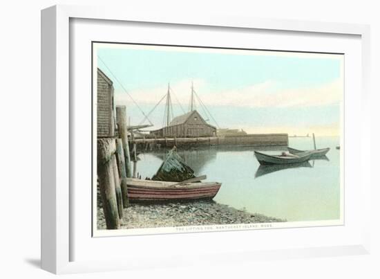 Harbor, Nantucket, Mass.-null-Framed Art Print