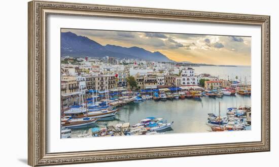 Harbor of Kyrenia, Northern Cyprus-Ian Trower-Framed Photographic Print