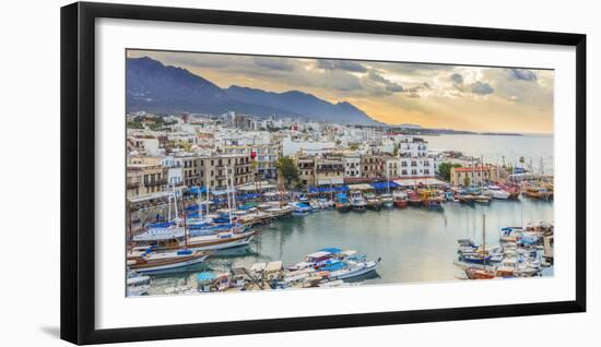 Harbor of Kyrenia, Northern Cyprus-Ian Trower-Framed Photographic Print