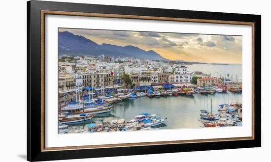 Harbor of Kyrenia, Northern Cyprus-Ian Trower-Framed Photographic Print