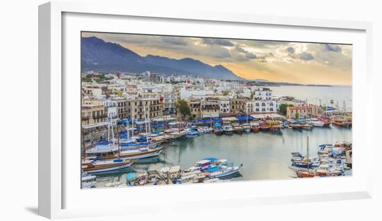 Harbor of Kyrenia, Northern Cyprus-Ian Trower-Framed Photographic Print