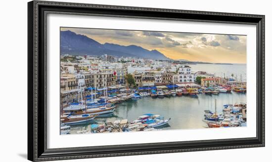 Harbor of Kyrenia, Northern Cyprus-Ian Trower-Framed Photographic Print