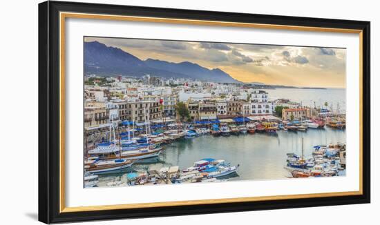 Harbor of Kyrenia, Northern Cyprus-Ian Trower-Framed Photographic Print