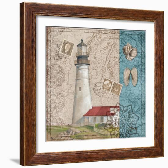 Harbor Point II-Paul Brent-Framed Art Print