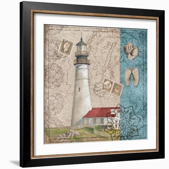 Harbor Point II-Paul Brent-Framed Art Print