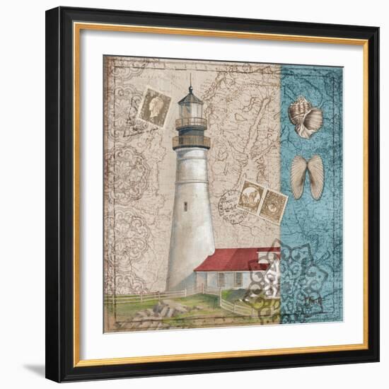 Harbor Point II-Paul Brent-Framed Art Print