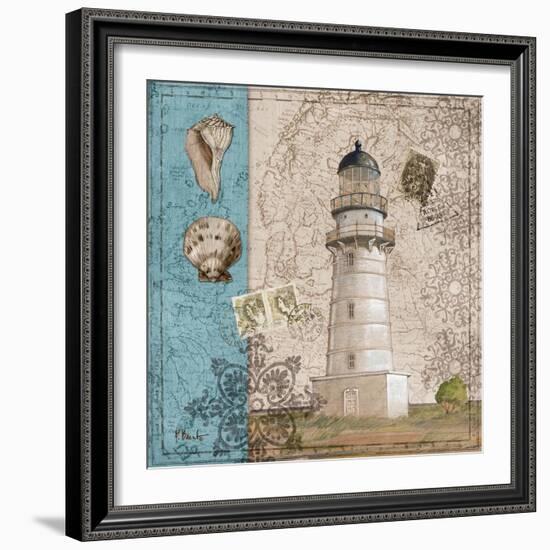 Harbor Point III-Paul Brent-Framed Art Print