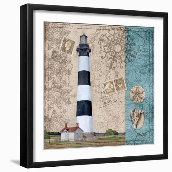 Harbor Point IV-Paul Brent-Framed Premium Giclee Print