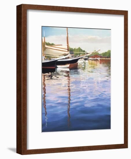 Harbor Reflections-Joanne Parent-Framed Giclee Print