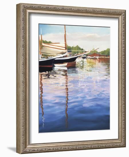 Harbor Reflections-Joanne Parent-Framed Giclee Print