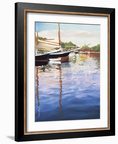 Harbor Reflections-Joanne Parent-Framed Giclee Print