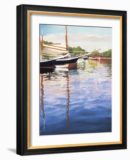 Harbor Reflections-Joanne Parent-Framed Giclee Print