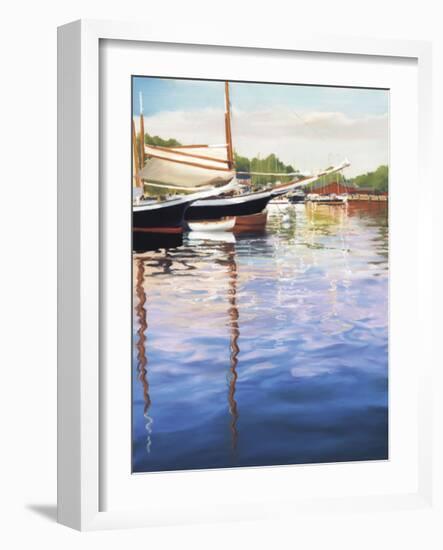 Harbor Reflections-Joanne Parent-Framed Giclee Print