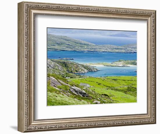 Harbor, Ring of Kerry, Kerry Peninsula, Ireland-William Sutton-Framed Photographic Print