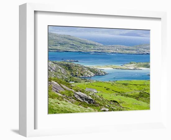 Harbor, Ring of Kerry, Kerry Peninsula, Ireland-William Sutton-Framed Photographic Print