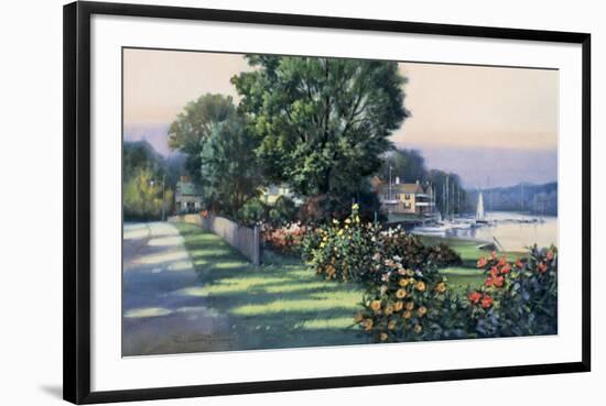 Harbor Roses Southport-Paul Landry-Framed Art Print