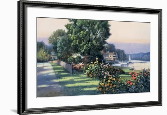 Harbor Roses Southport-Paul Landry-Framed Art Print