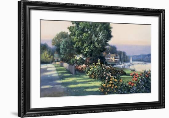 Harbor Roses Southport-Paul Landry-Framed Art Print