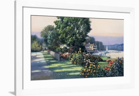 Harbor Roses Southport-Paul Landry-Framed Art Print