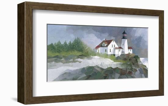 Harbor Sentinel-Albert Swayhoover-Framed Art Print