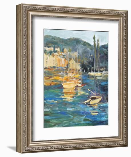 HARBOR SIDE-ALLAYN STEVENS-Framed Art Print