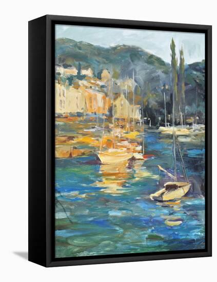 HARBOR SIDE-ALLAYN STEVENS-Framed Stretched Canvas