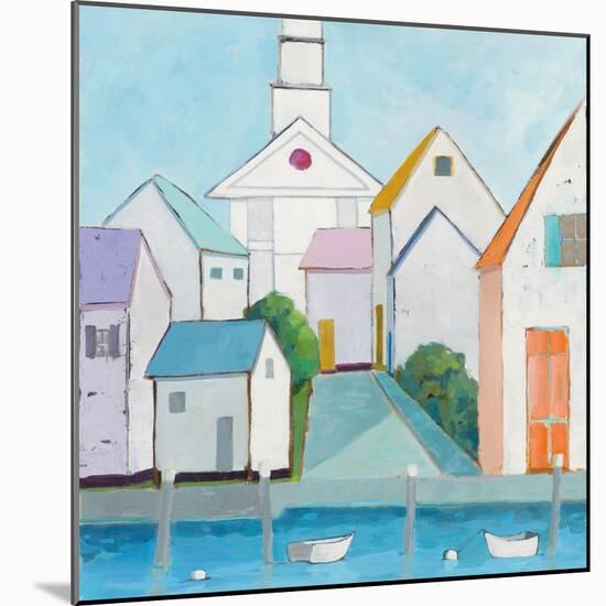 Harbor Town III no Sign-Phyllis Adams-Mounted Art Print