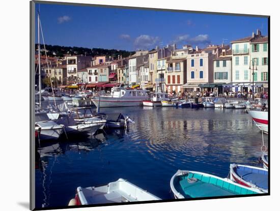 Harbor View, Cassis, France-Walter Bibikow-Mounted Photographic Print