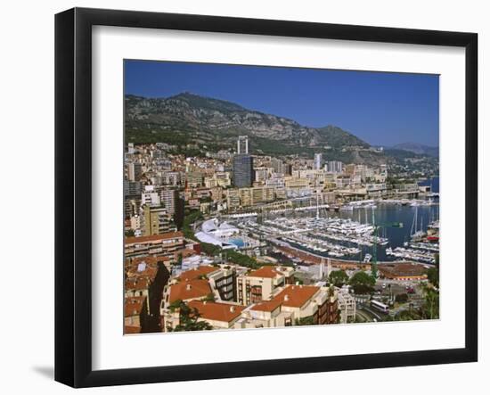 Harbor View, Monaco-Charles Sleicher-Framed Photographic Print