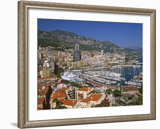 Harbor View, Monaco-Charles Sleicher-Framed Photographic Print