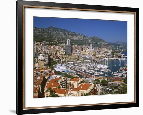 Harbor View, Monaco-Charles Sleicher-Framed Photographic Print