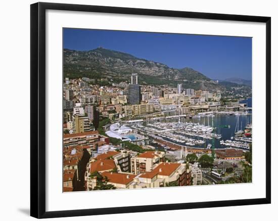 Harbor View, Monaco-Charles Sleicher-Framed Photographic Print