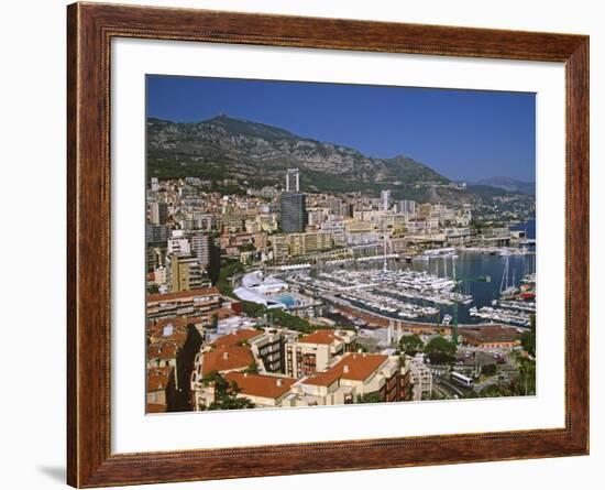 Harbor View, Monaco-Charles Sleicher-Framed Photographic Print