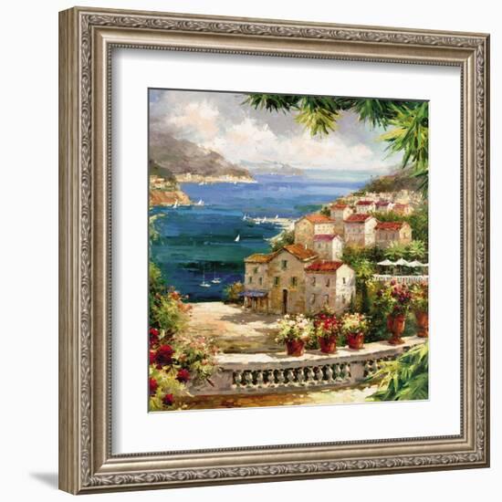 Harbor Vista-Peter Bell-Framed Art Print