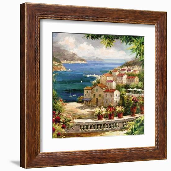 Harbor Vista-Peter Bell-Framed Art Print