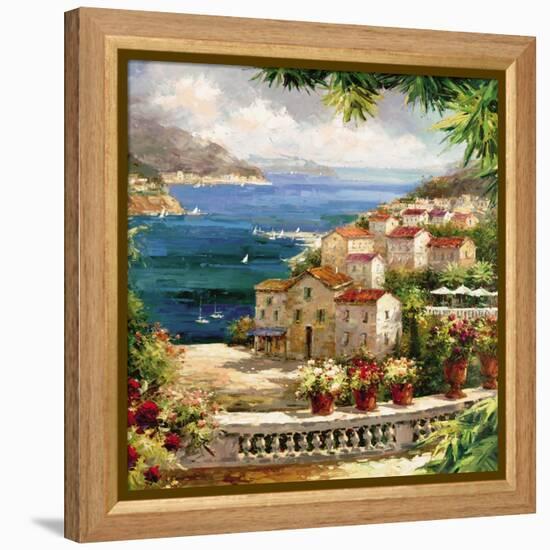 Harbor Vista-Peter Bell-Framed Stretched Canvas