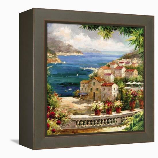 Harbor Vista-Peter Bell-Framed Stretched Canvas